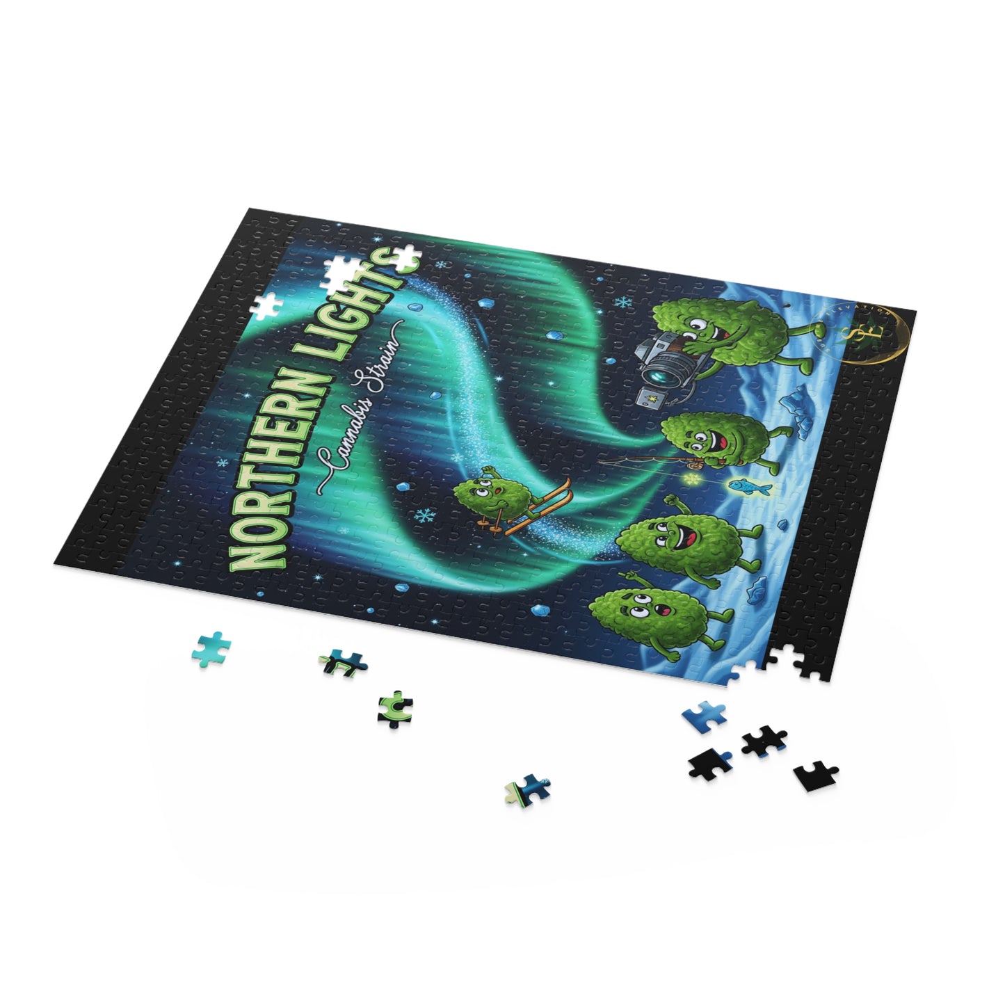 Northern Lights Cannabis Strain Puzzle | 120, 252, 500-Piece
