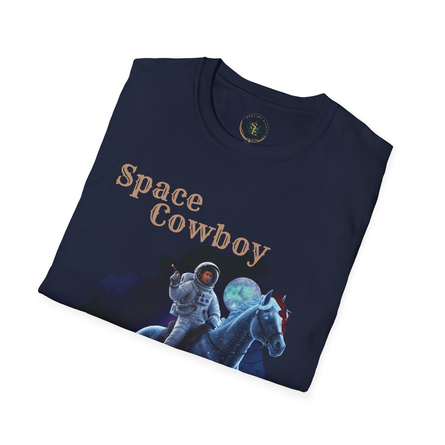 Cosmic Cowboy Tee, Space Cowboy Graphic Tee, Astronaut Shirt