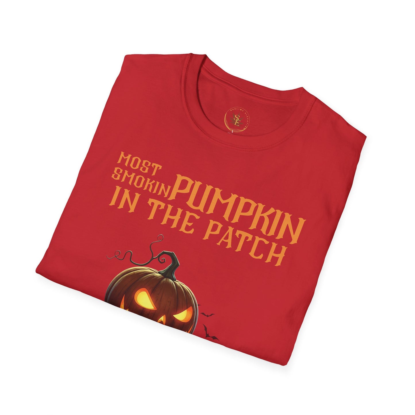 "Most Smokin Pumkin in the Patch" Funny Halloween Tee