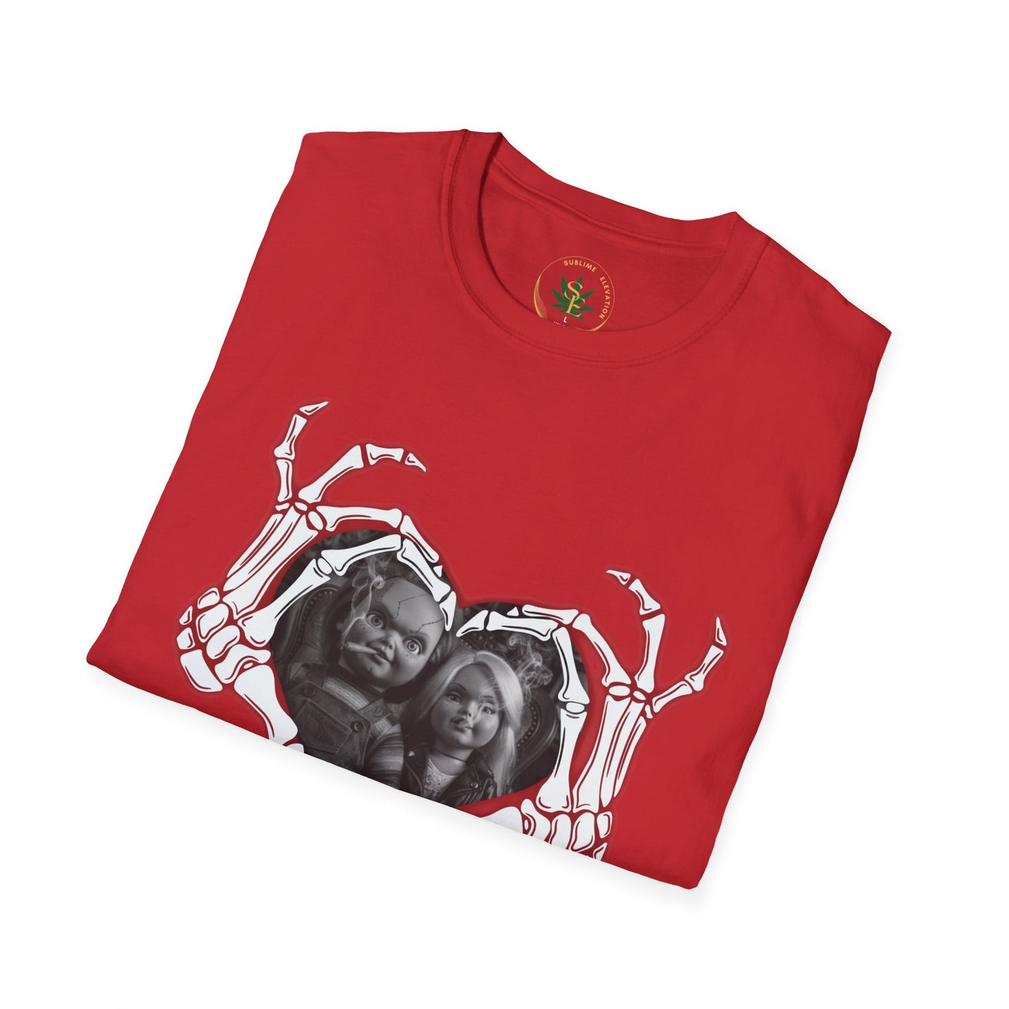 Chucky Loving Couple Heartwarming Unisex T-Shirt