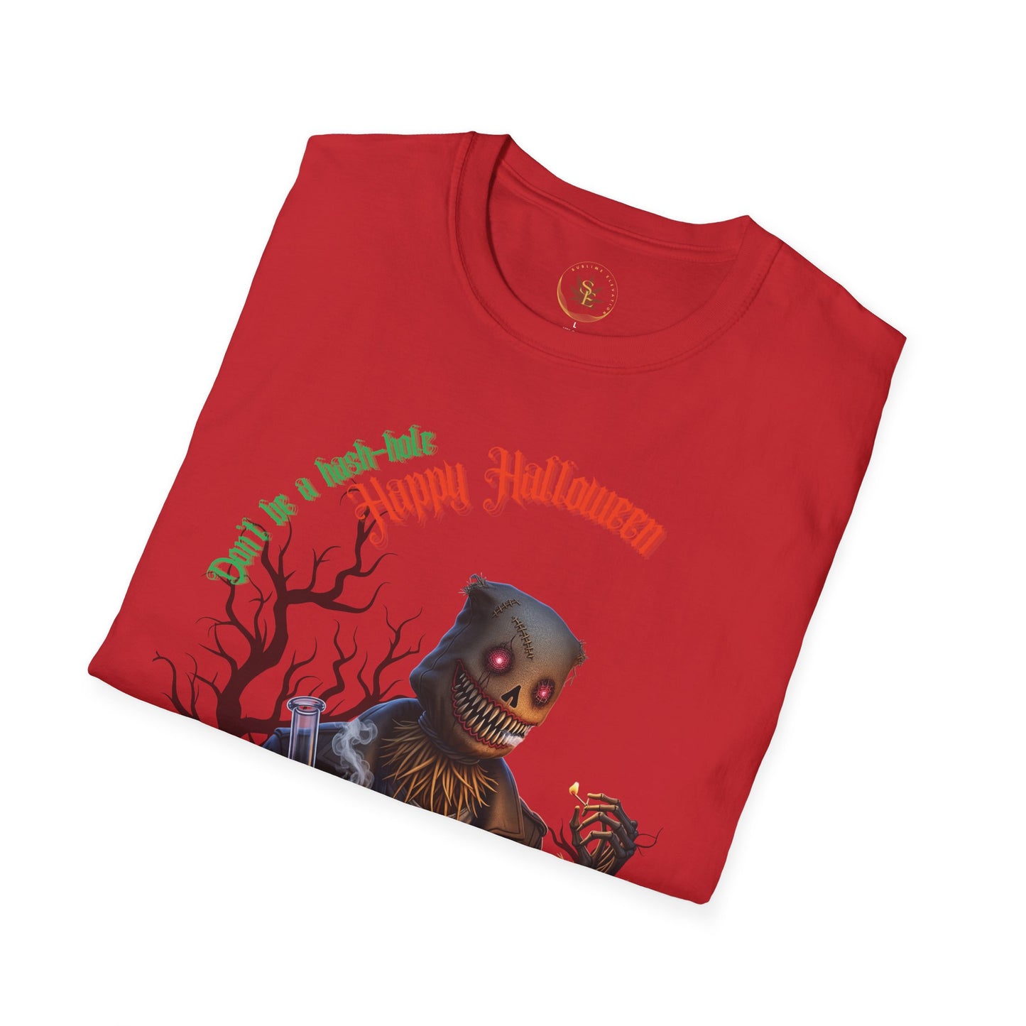Halloween Scarecrow T-Shirt. "Don't be a Hash-hole"
