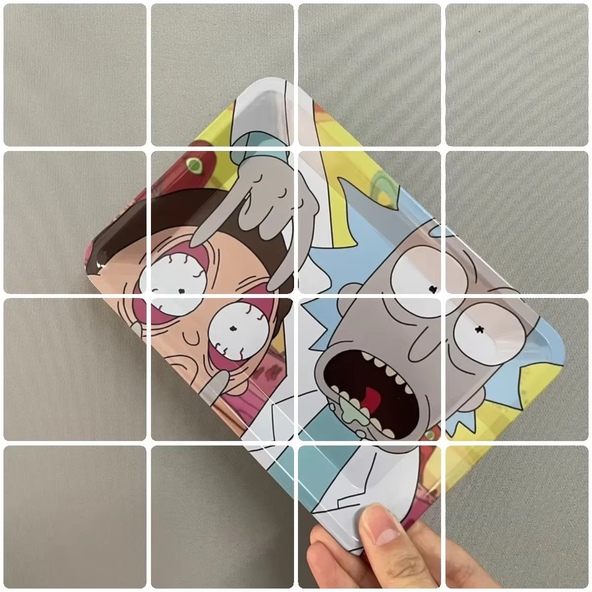 Metal Smoking Rolling Tray Approx. 7in x 4.7in