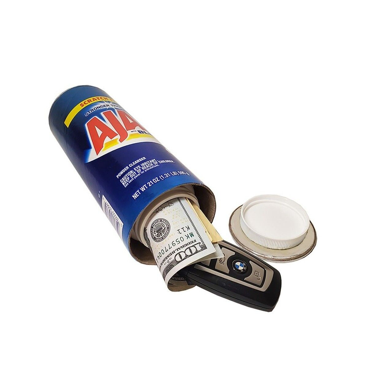 Ajax Diversion Safe Stash Can Screw Lock Hidden Compartment for Valuables