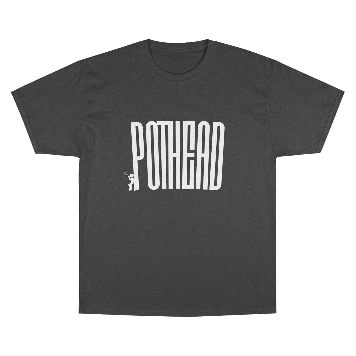 Pothead Champion T-Shirt | Casual Wear, Gift for Cannabis Lovers, Trendy Apparel, Unique Graphic Tee, 420 Celebrations
