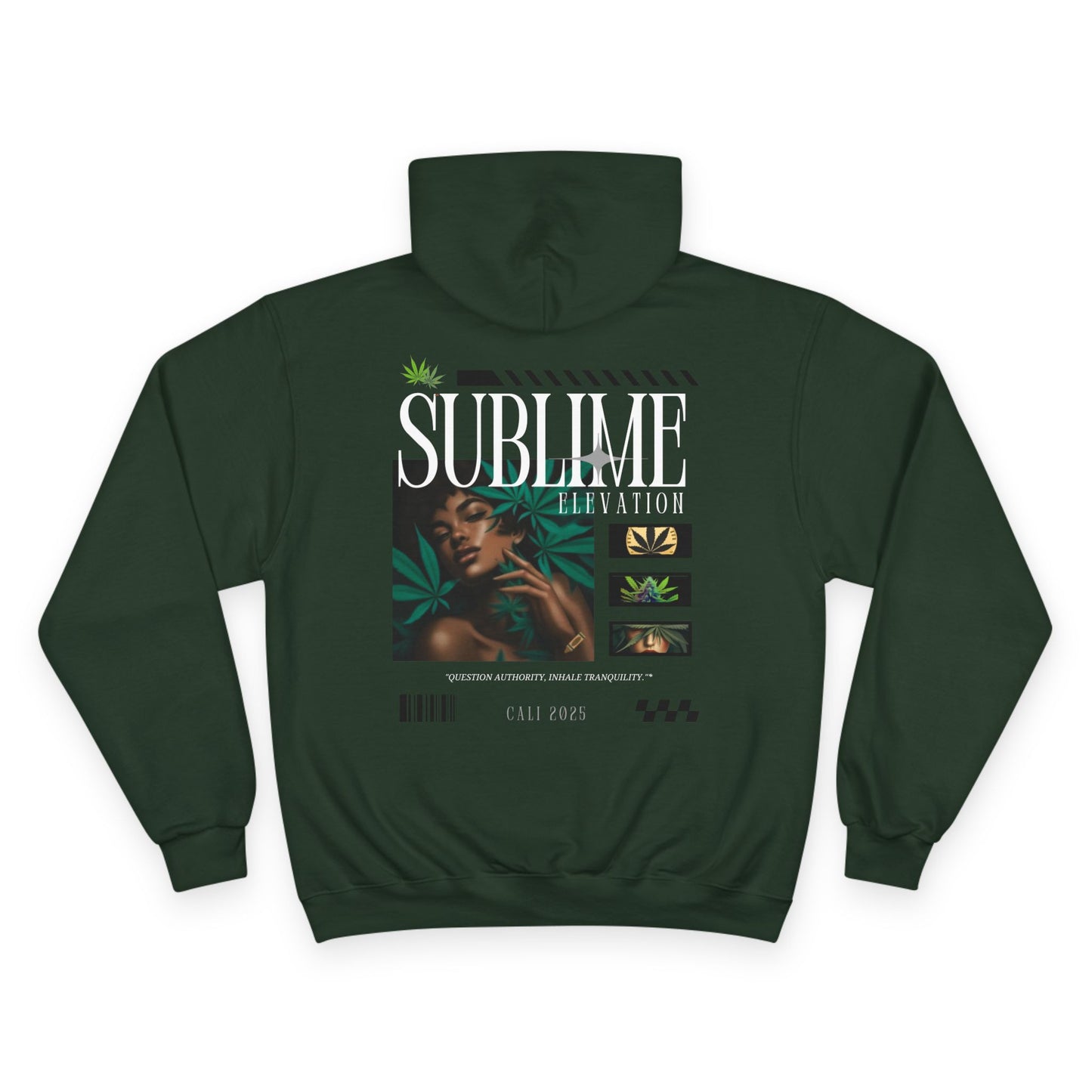 Sublime Elevation Magazine Print Champion Hoodie