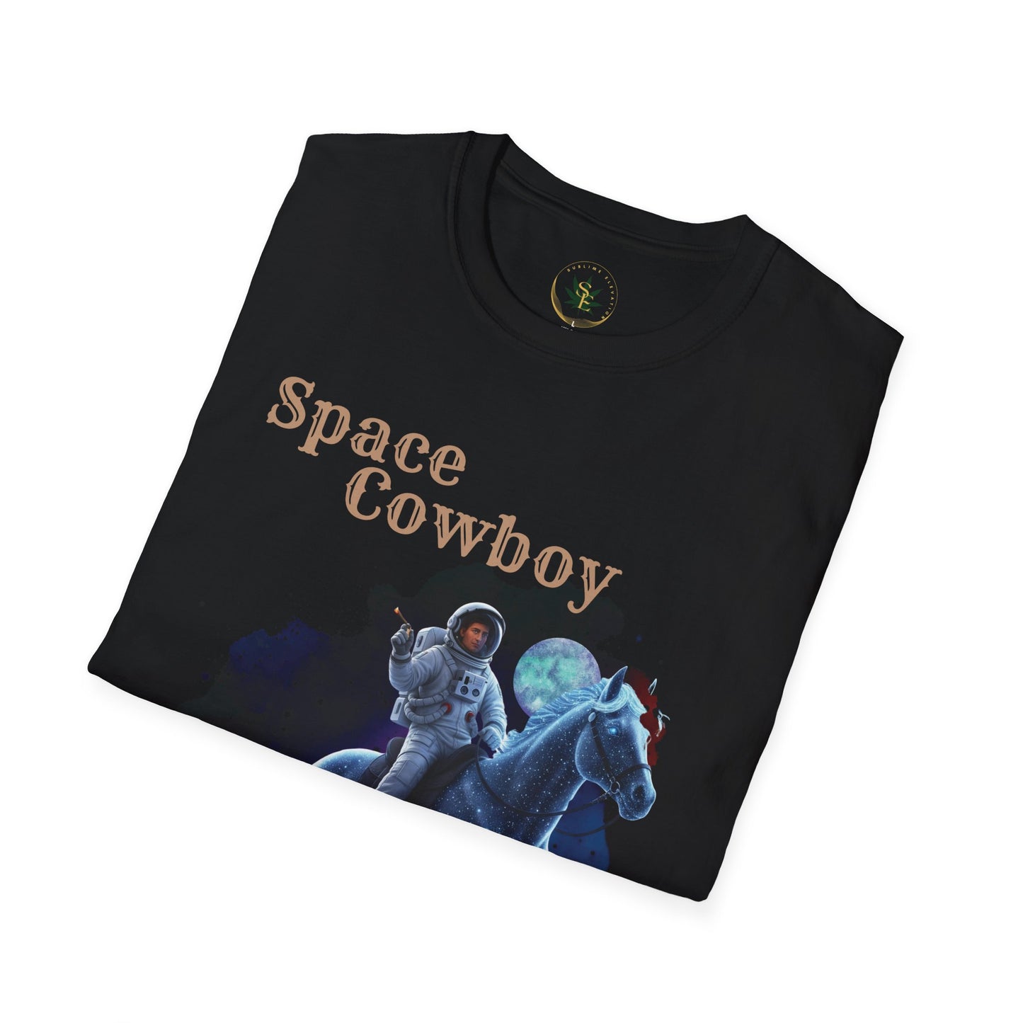 Cosmic Cowboy Tee, Space Cowboy Graphic Tee, Astronaut Shirt