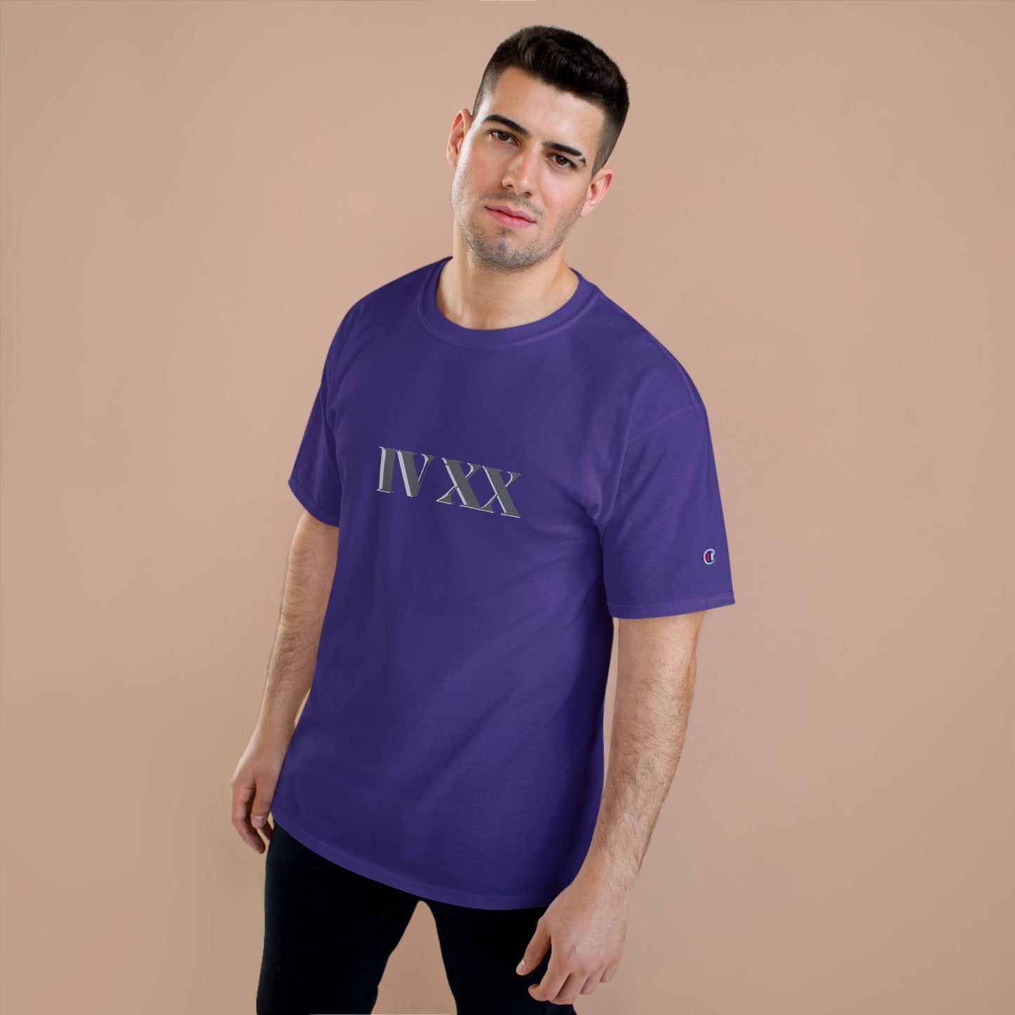 Roman Numerals 420 Champion T-Shirt