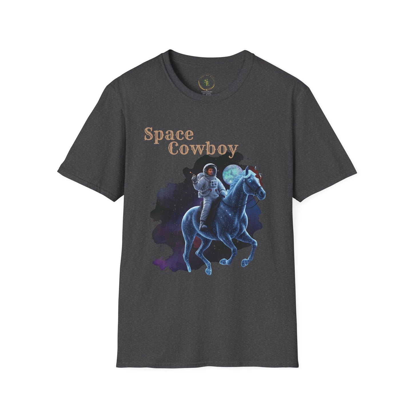 Cosmic Cowboy Tee, Space Cowboy Graphic Tee, Astronaut Shirt