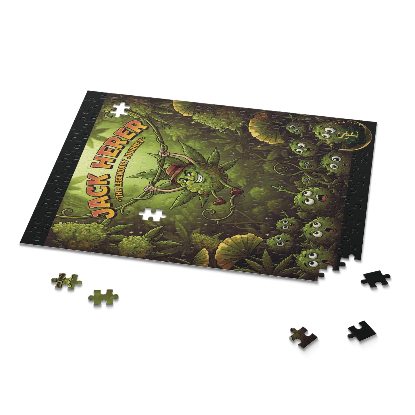 Jack Herer Puzzle - 120, 252, 500-Piece | Fun Cannabis-Themed Jigsaw