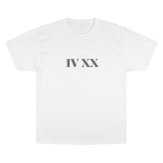 Roman Numerals 420 Champion T-Shirt