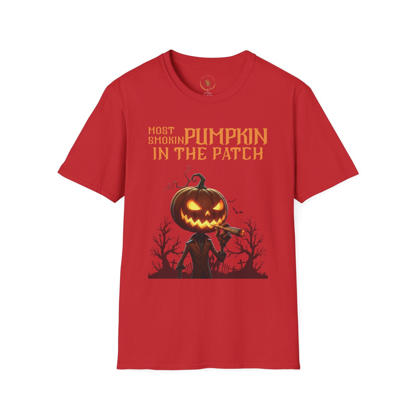 "Most Smokin Pumkin in the Patch" Funny Halloween Tee