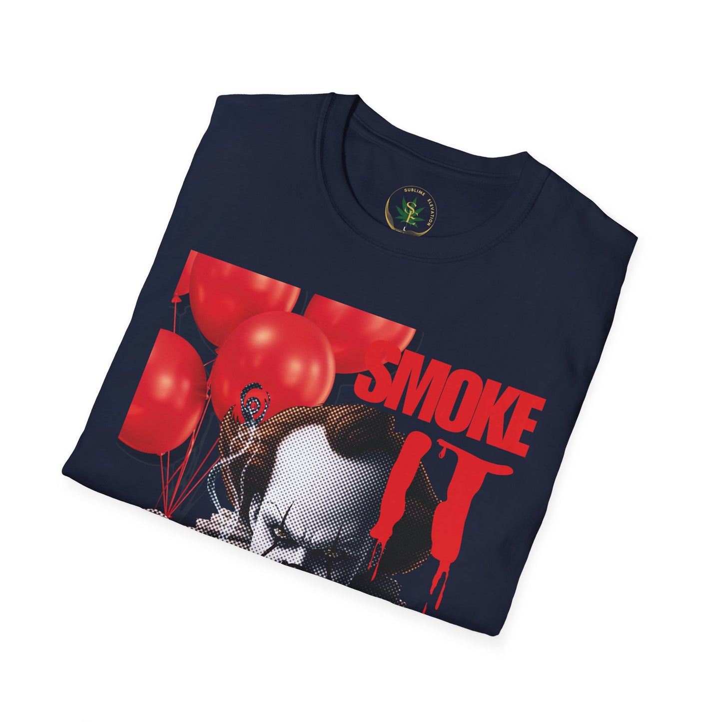 Smoke It Creepy Clown Graphic Tee