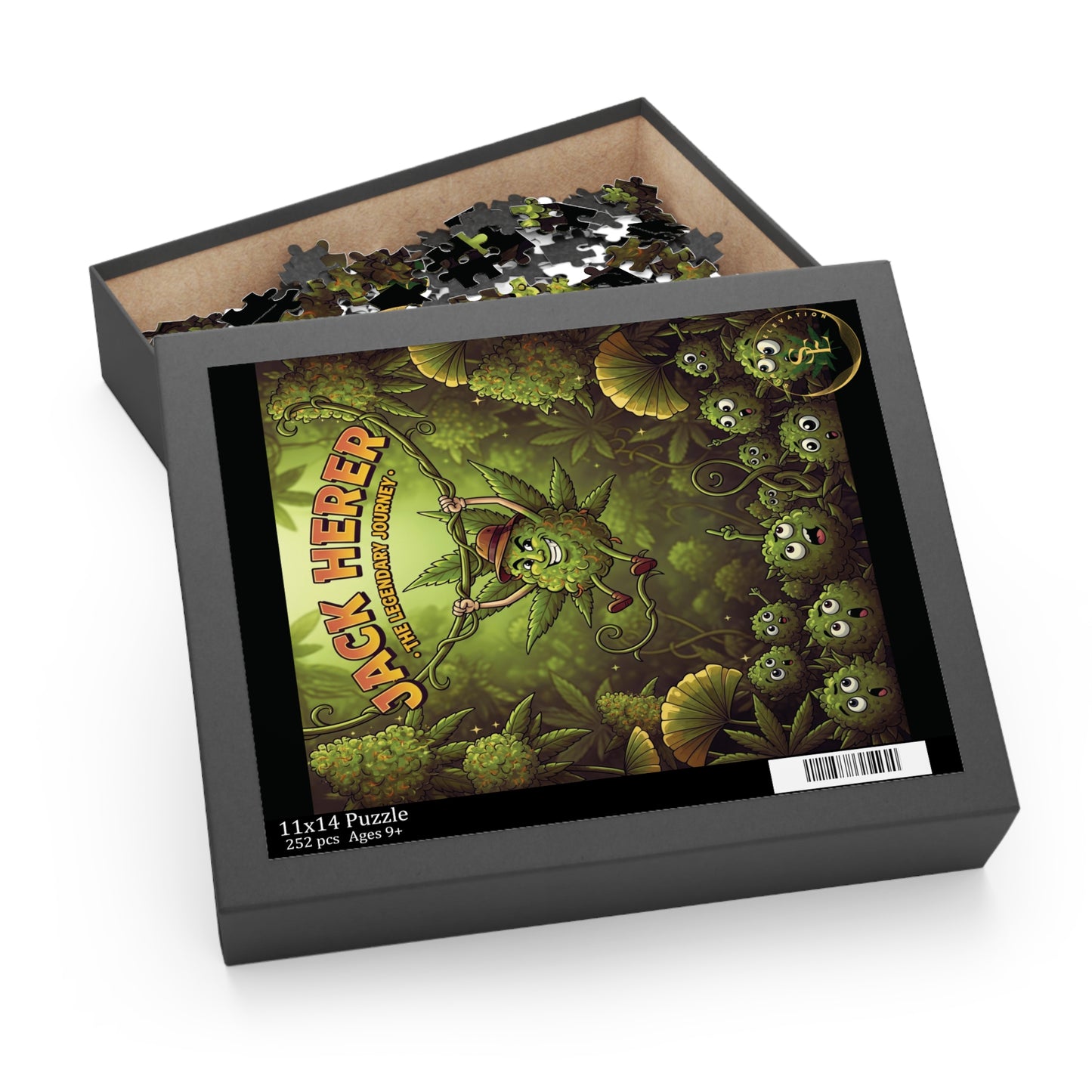 Jack Herer Puzzle - 120, 252, 500-Piece | Fun Cannabis-Themed Jigsaw