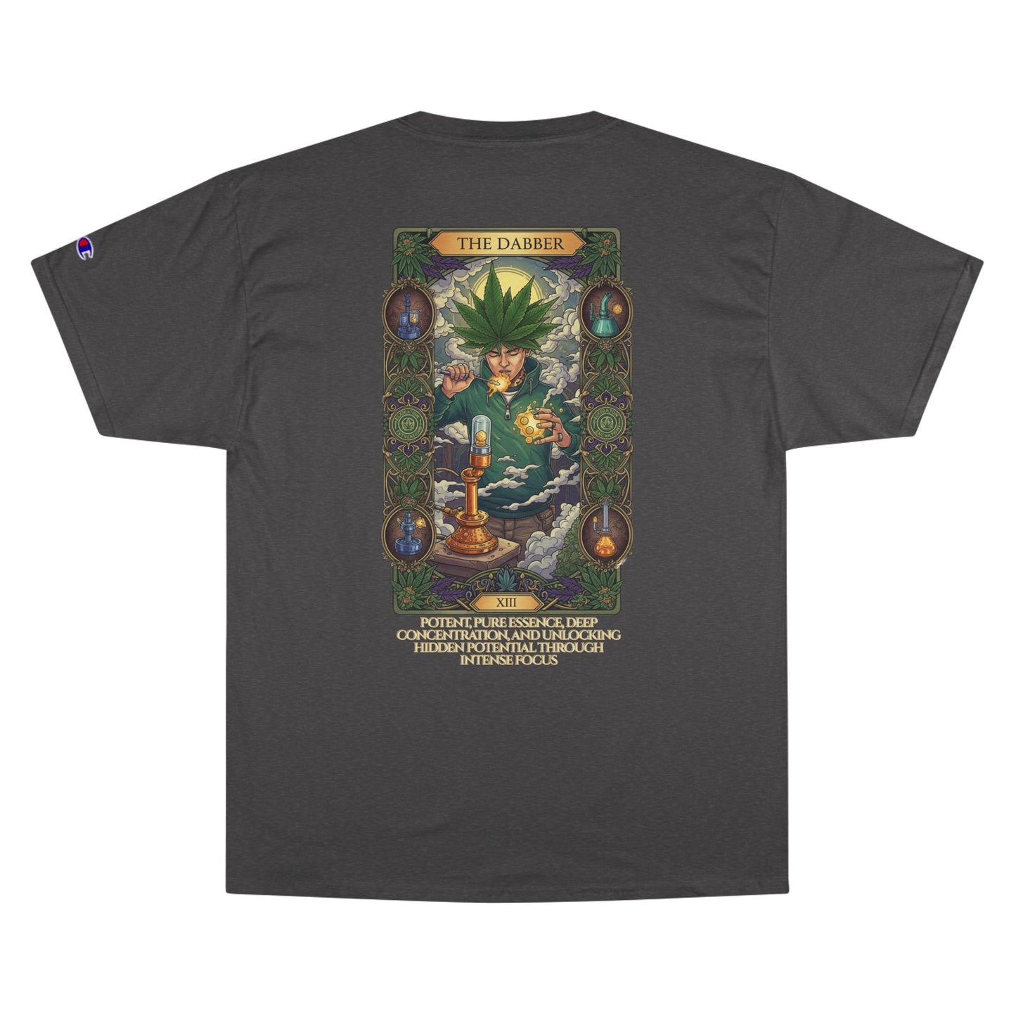 The Dabber Tarot Champion T-Shirt| Fun Gift for Stoners and Fantasy Lovers, Casual Wear, Graphic Tee, Unique Artwork, Cool [...]