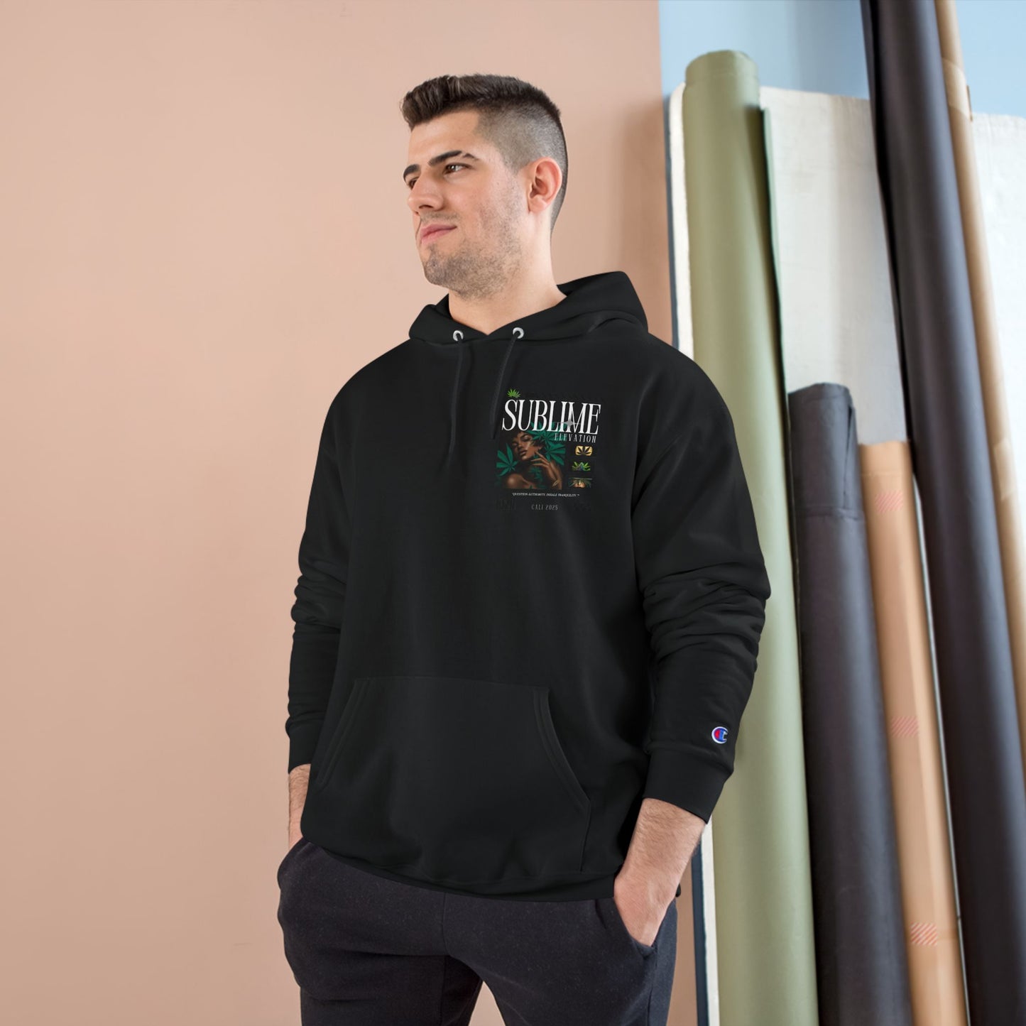 Sublime Elevation Magazine Print Champion Hoodie