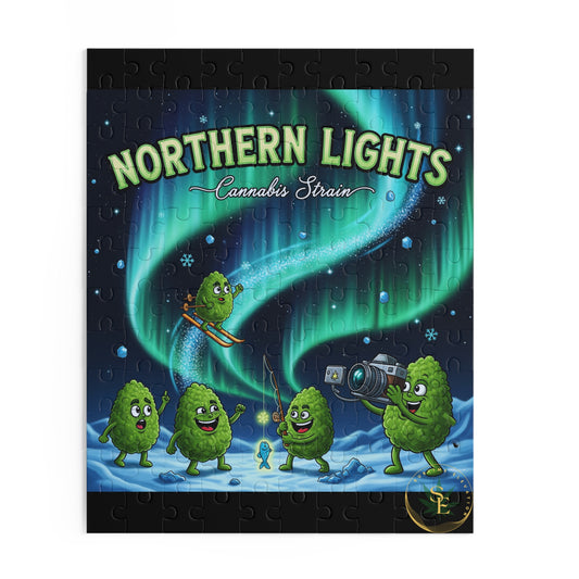 Northern Lights Cannabis Strain Puzzle | 120, 252, 500-Piece
