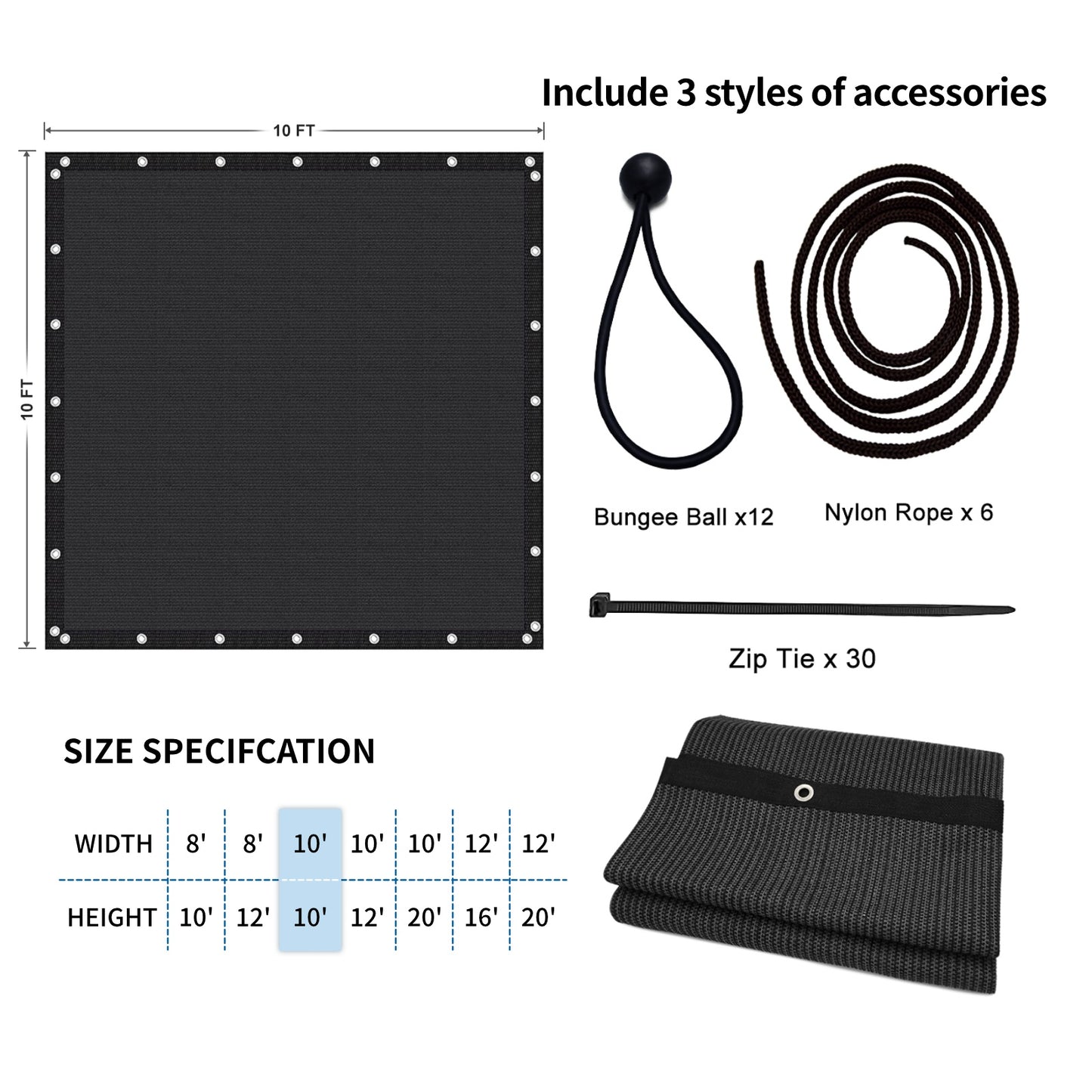 Privacy Fence 8x12 - Sublime Elevation