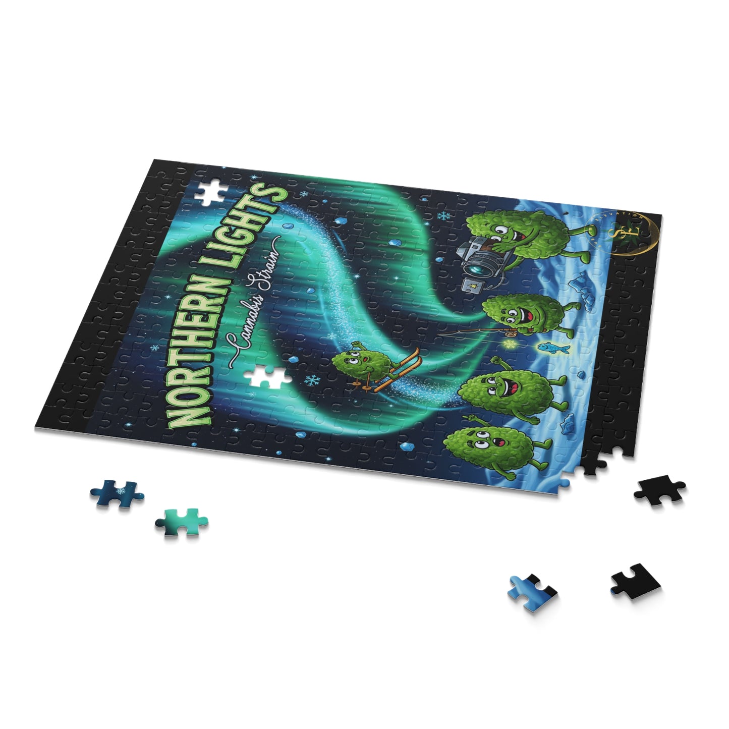 Northern Lights Cannabis Strain Puzzle | 120, 252, 500-Piece