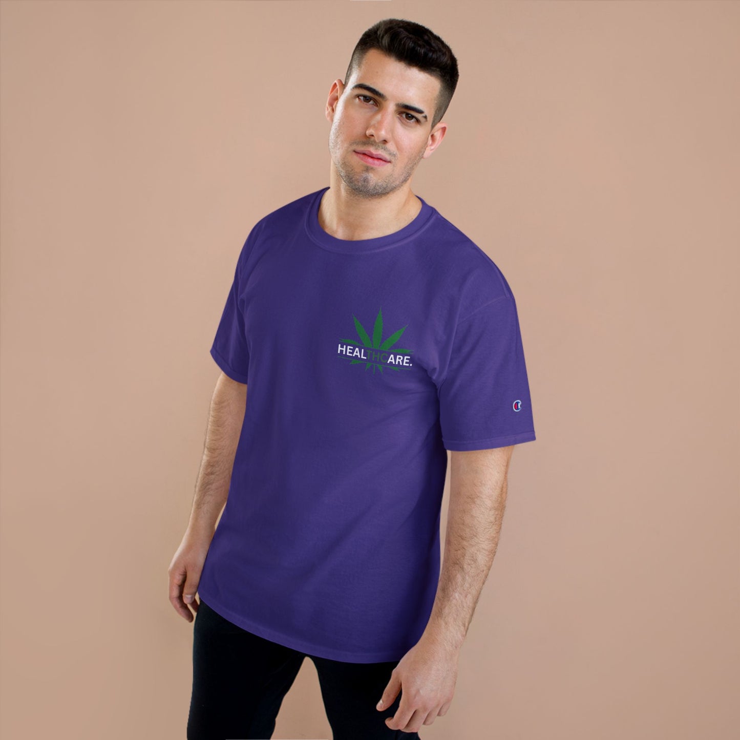 Healthcare Champion T-Shirt, Unisex Casual Tee, Perfect for Medical Professionals, Gifts for Wellness Advocates, Green Leaf Design, Daily
