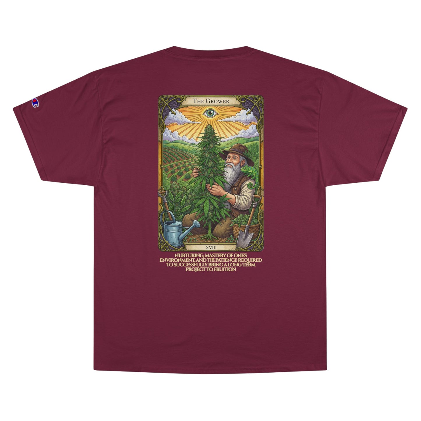 The Grower Vintage Champion T-Shirt, Gardening Shirt, Eco-Friendly Apparel, Gift for Plant Lovers, Festival Outfit. Stoner Tee