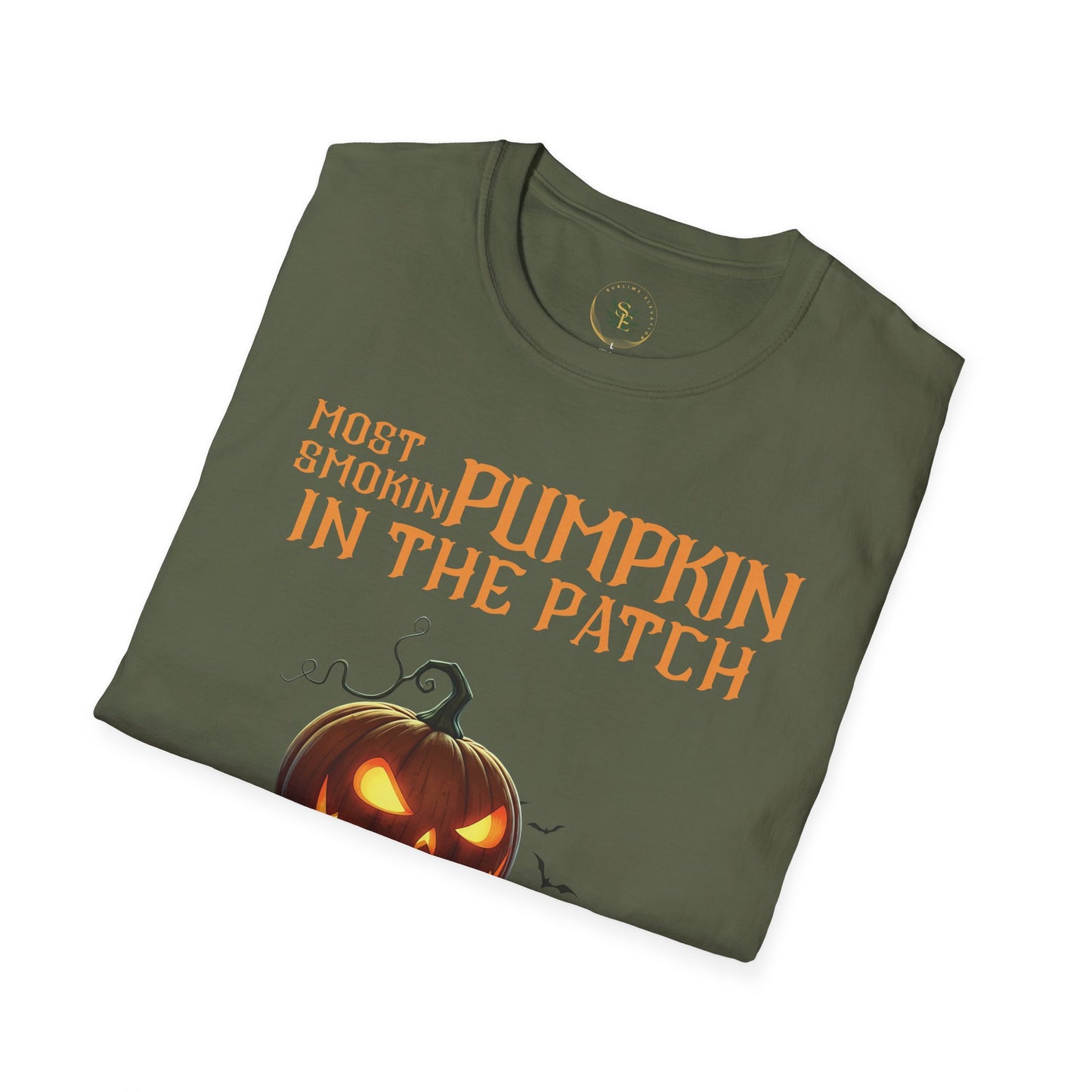 "Most Smokin Pumkin in the Patch" Funny Halloween Tee