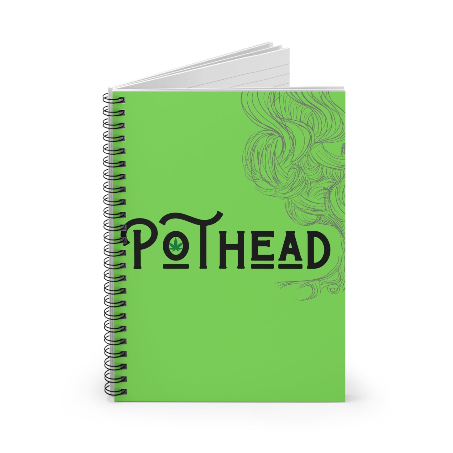 Pothead Spiral Notebook - Ruled Line