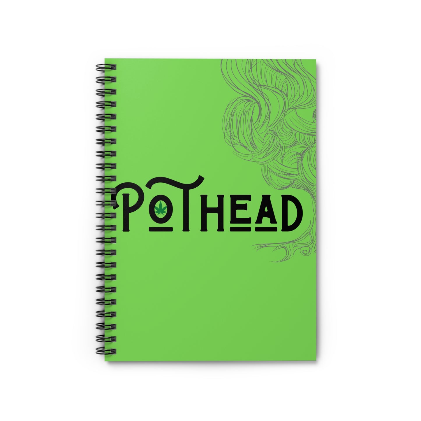 Pothead Spiral Notebook - Ruled Line
