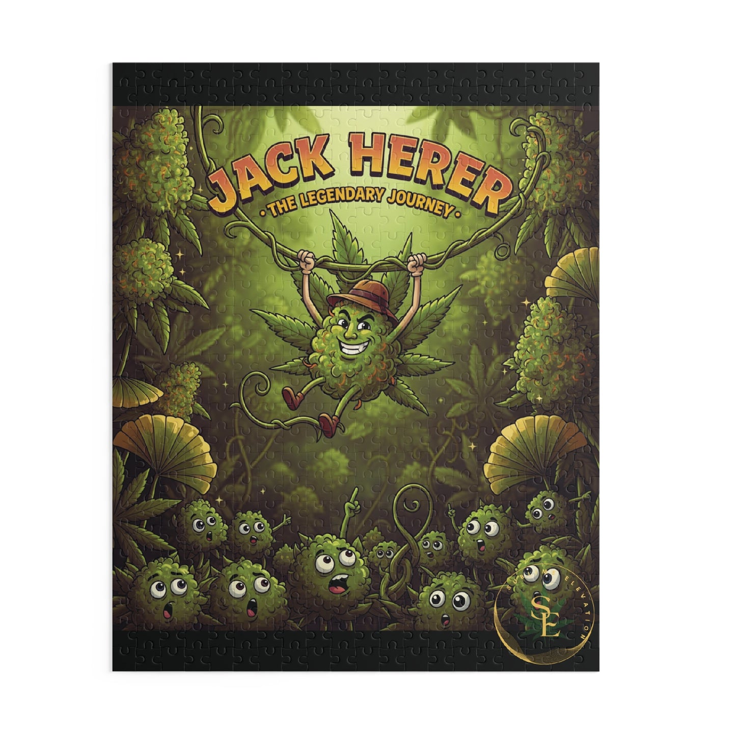 Jack Herer Puzzle - 120, 252, 500-Piece | Fun Cannabis-Themed Jigsaw