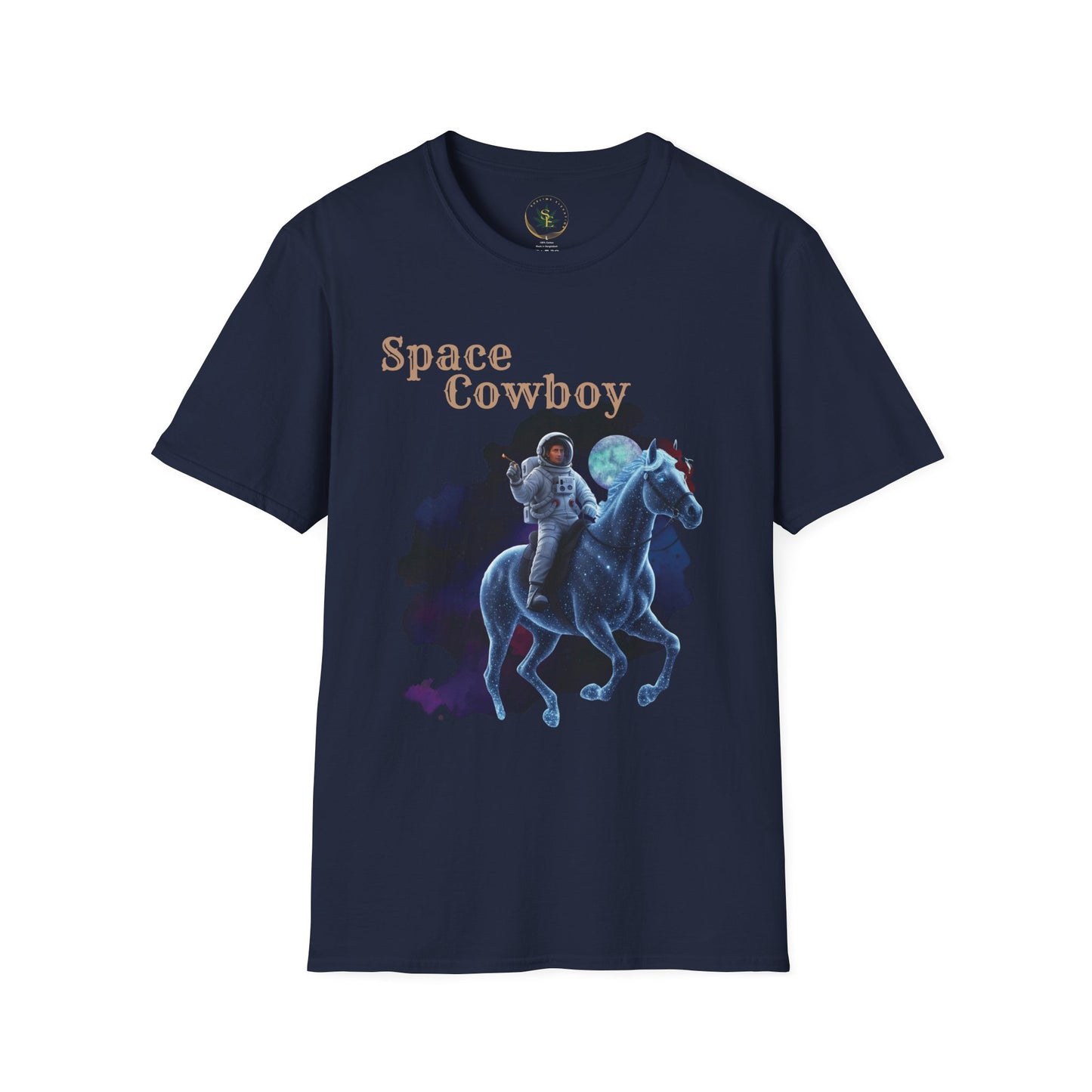 Cosmic Cowboy Tee, Space Cowboy Graphic Tee, Astronaut Shirt