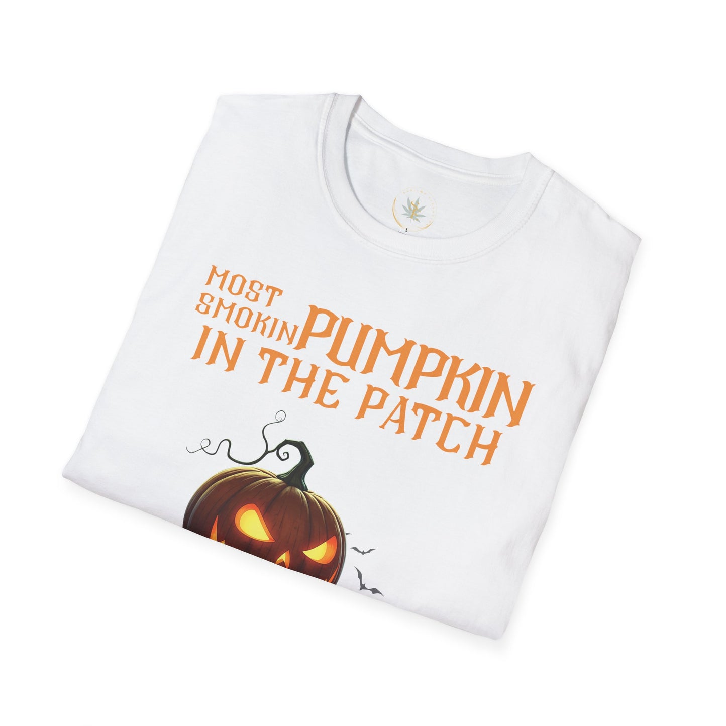 "Most Smokin Pumkin in the Patch" Funny Halloween Tee