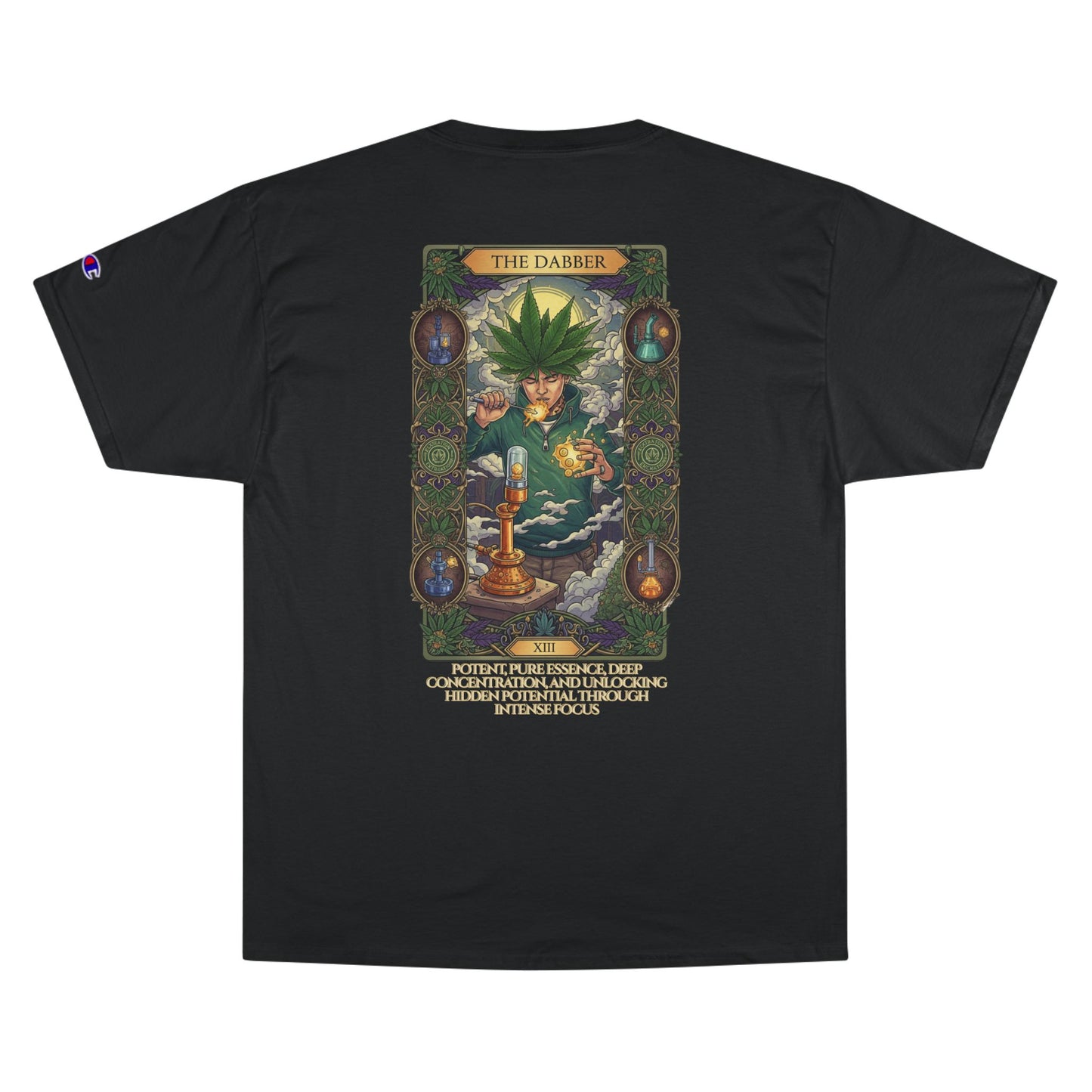 The Dabber Tarot Champion T-Shirt| Fun Gift for Stoners and Fantasy Lovers, Casual Wear, Graphic Tee, Unique Artwork, Cool [...]
