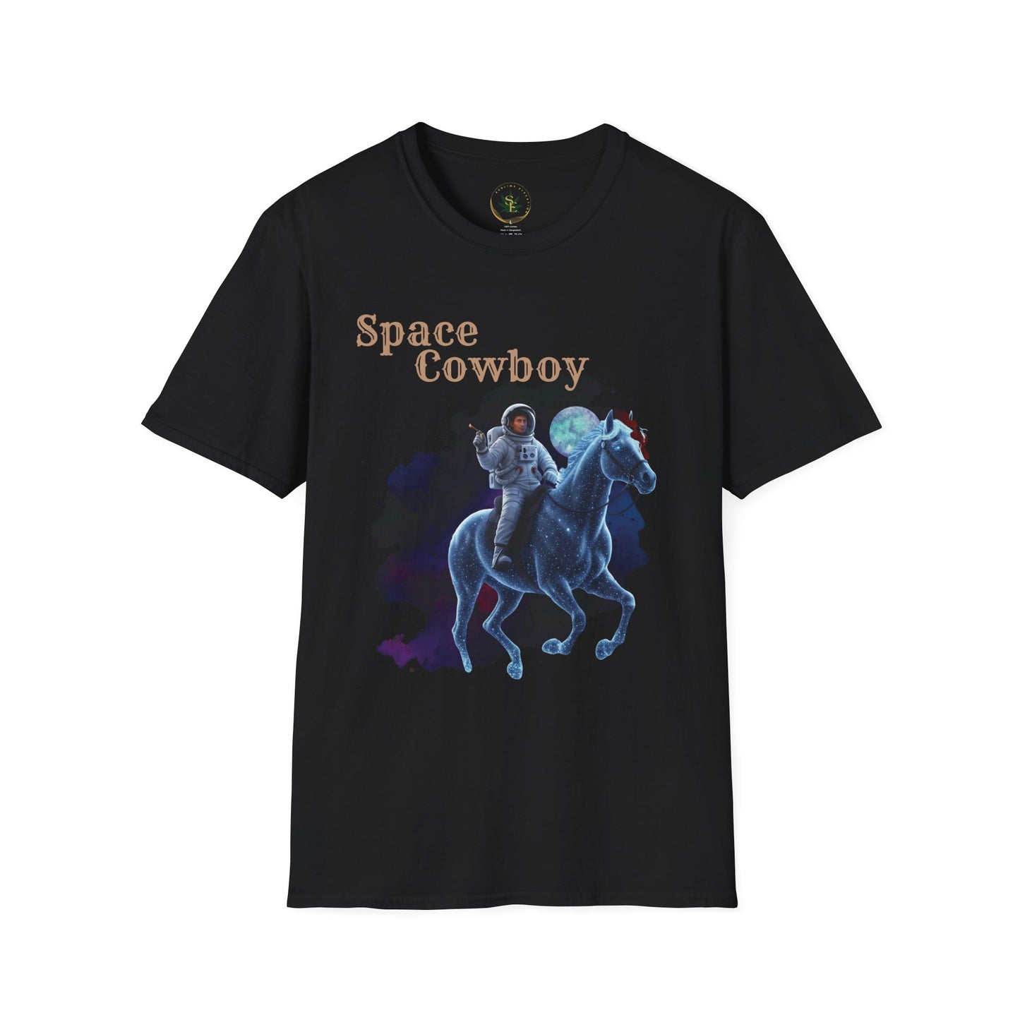 Cosmic Cowboy Tee, Space Cowboy Graphic Tee, Astronaut Shirt