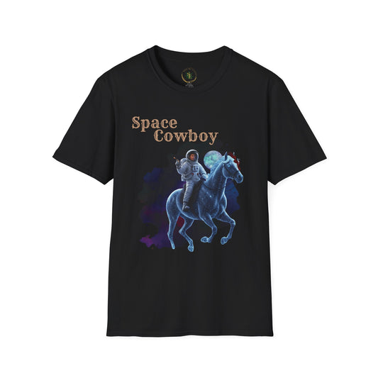 Cosmic Cowboy Tee, Space Cowboy Graphic Tee, Astronaut Shirt