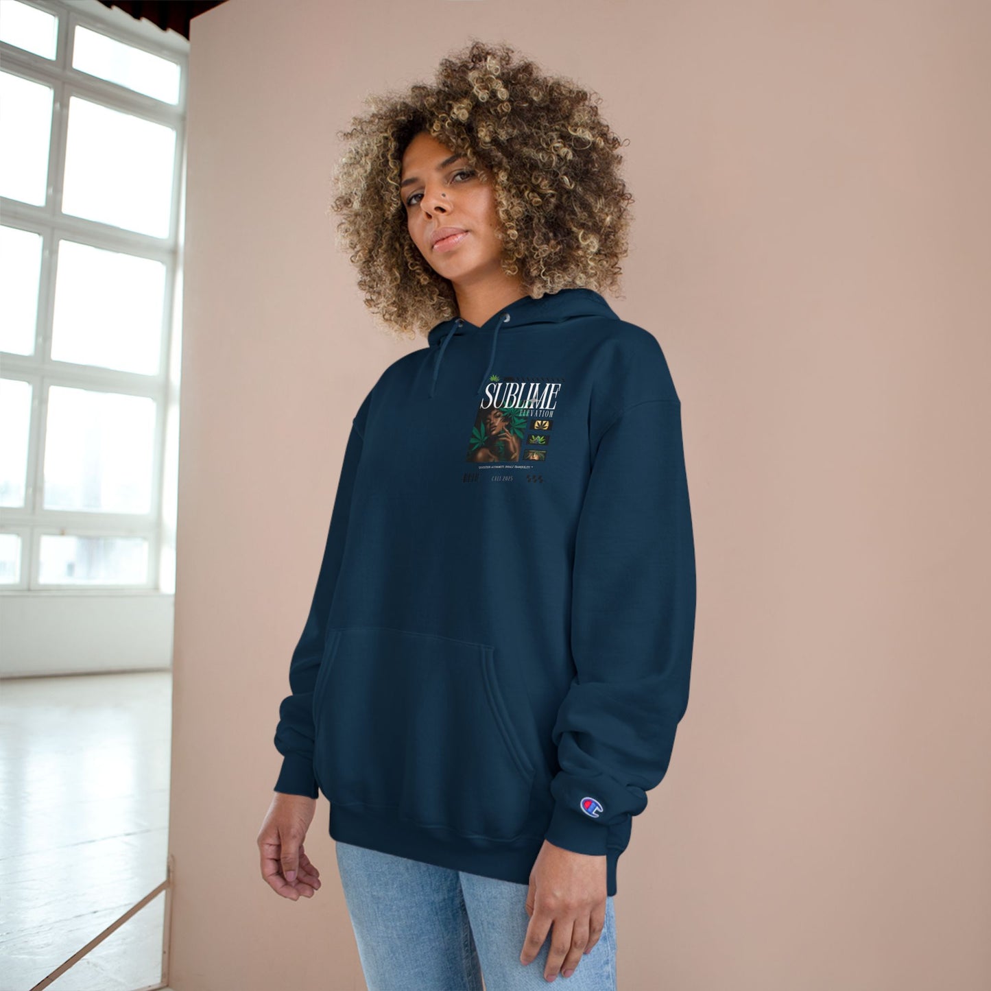 Sublime Elevation Magazine Print Champion Hoodie