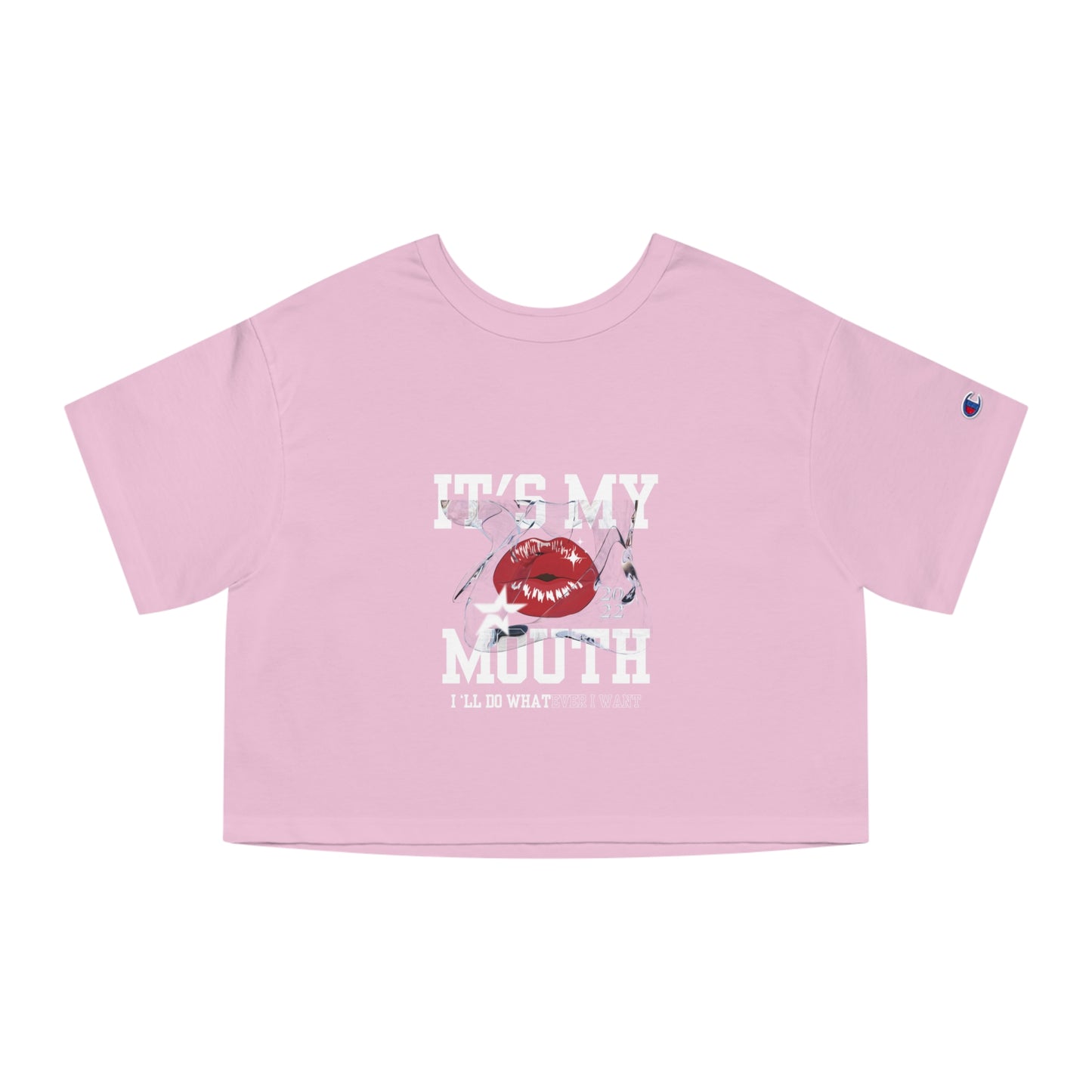 It's My Mouth Cropped Tee