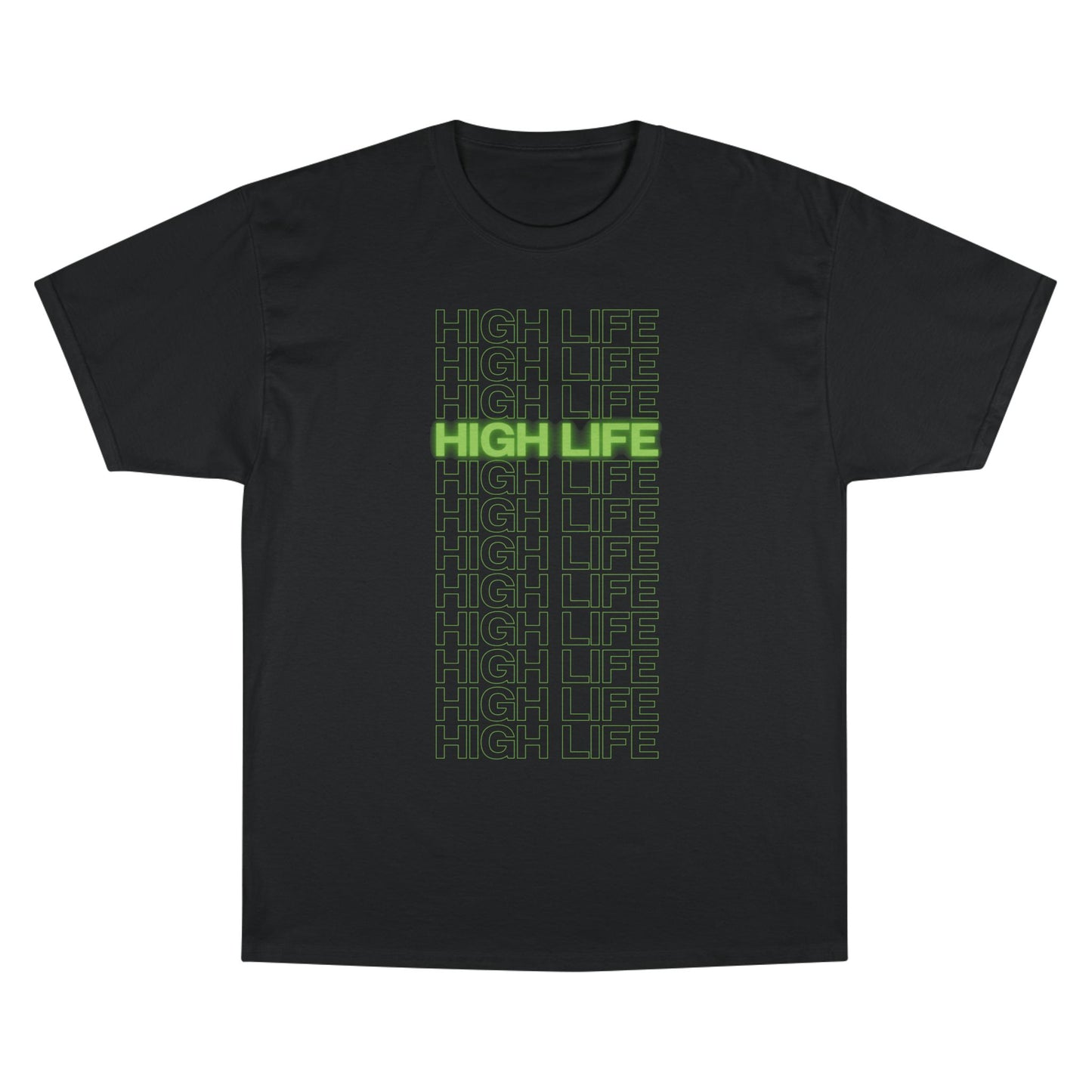 High Life Champion T-Shirt, Casual Wear, Streetwear, Gift for Him/Her, Summer Style