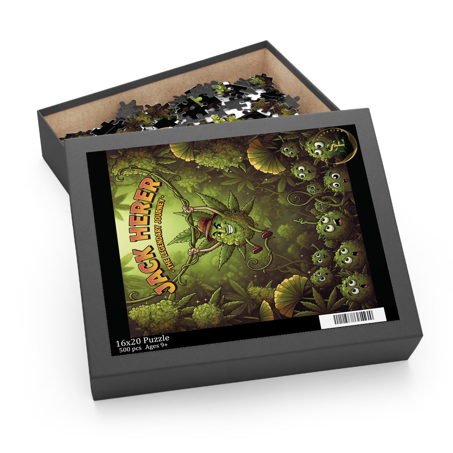 Jack Herer Puzzle - 120, 252, 500-Piece | Fun Cannabis-Themed Jigsaw