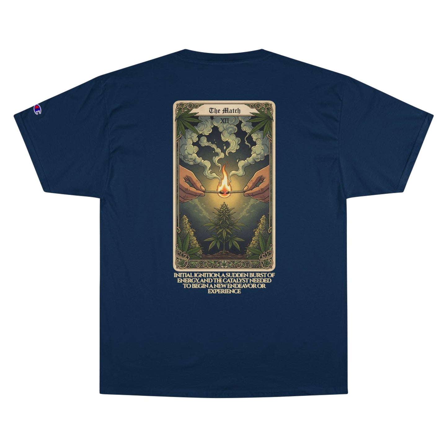The Match Tarot Champion T-Shirt, Boho Graphic Tee for Nature Lovers, Unisex Casual Wear, Great Gift for Birthdays and Holidays