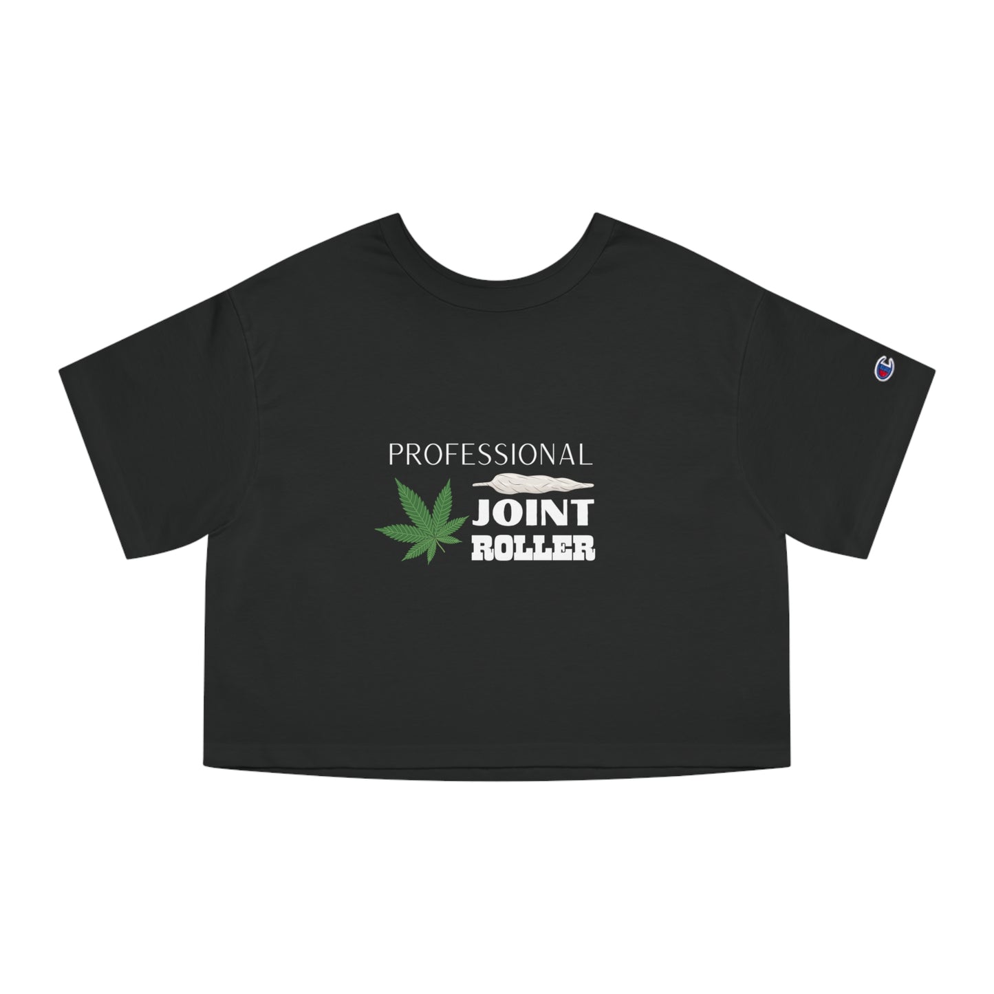 Professional Joint Roller Cropped T-Shirt | Chill Vibe Cannabis Tee, Perfect for Bud Lovers, Gift for 420 Celebrations, Summer Fashion