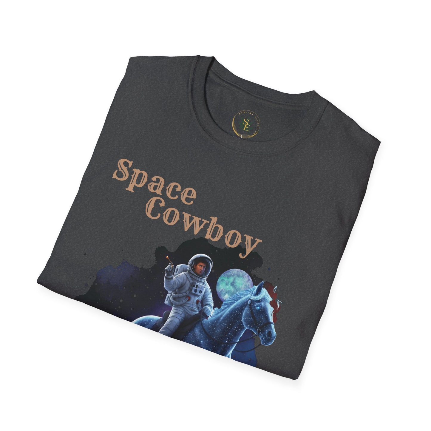 Cosmic Cowboy Tee, Space Cowboy Graphic Tee, Astronaut Shirt