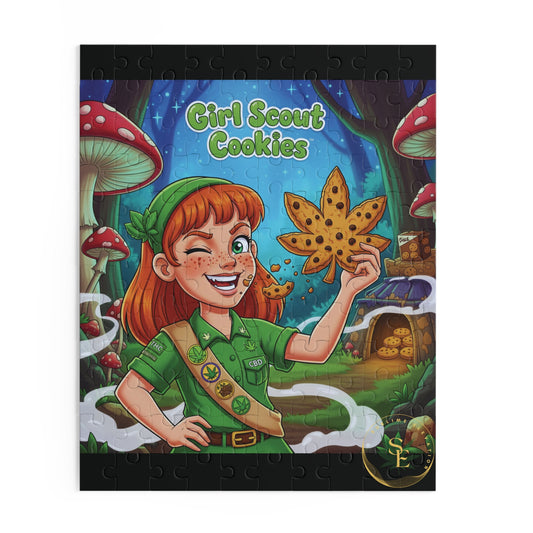 Girl Scout Cookies Cannabis Strain Puzzle