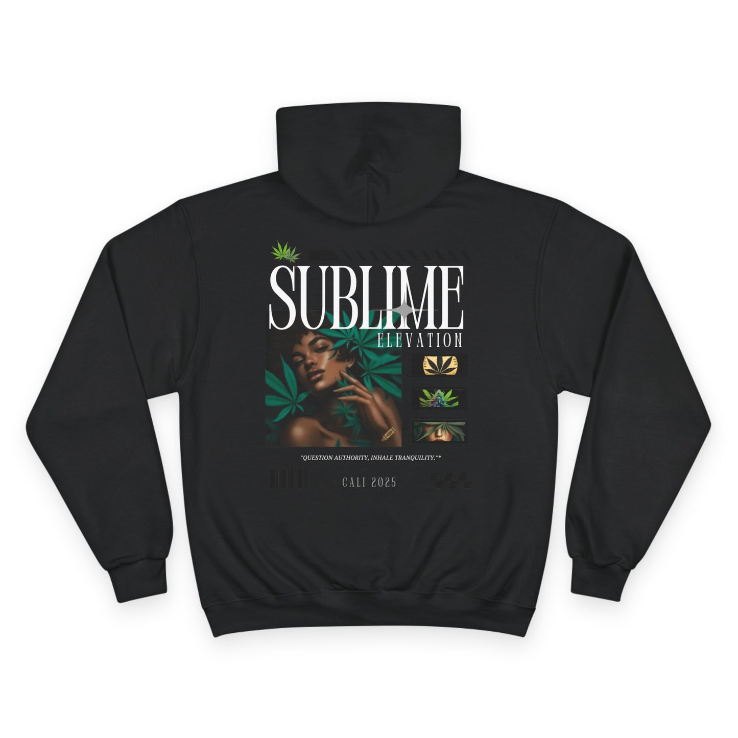 Sublime Elevation Magazine Print Champion Hoodie