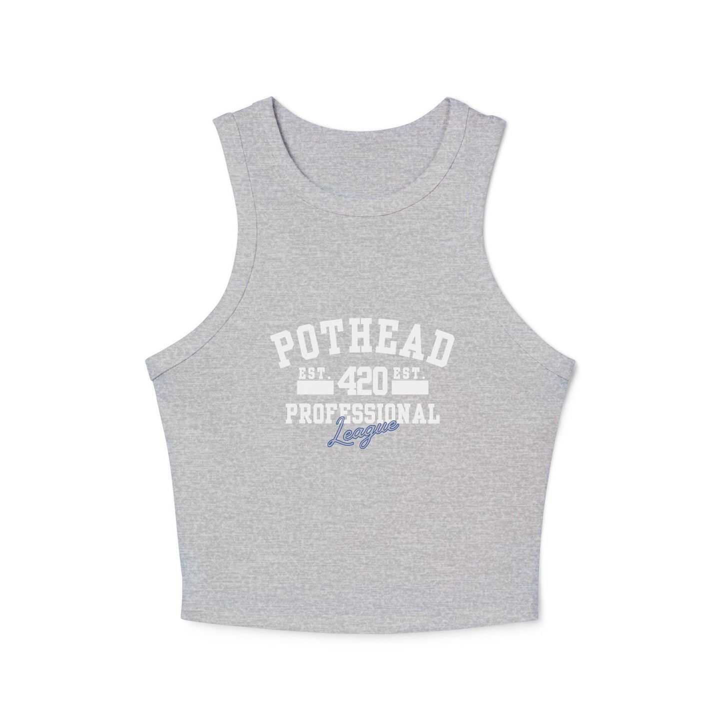 Pothead Women's Micro Rib Racer Tank Top