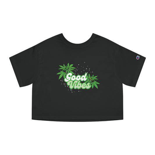 Good Vibes Cropped T-Shirt