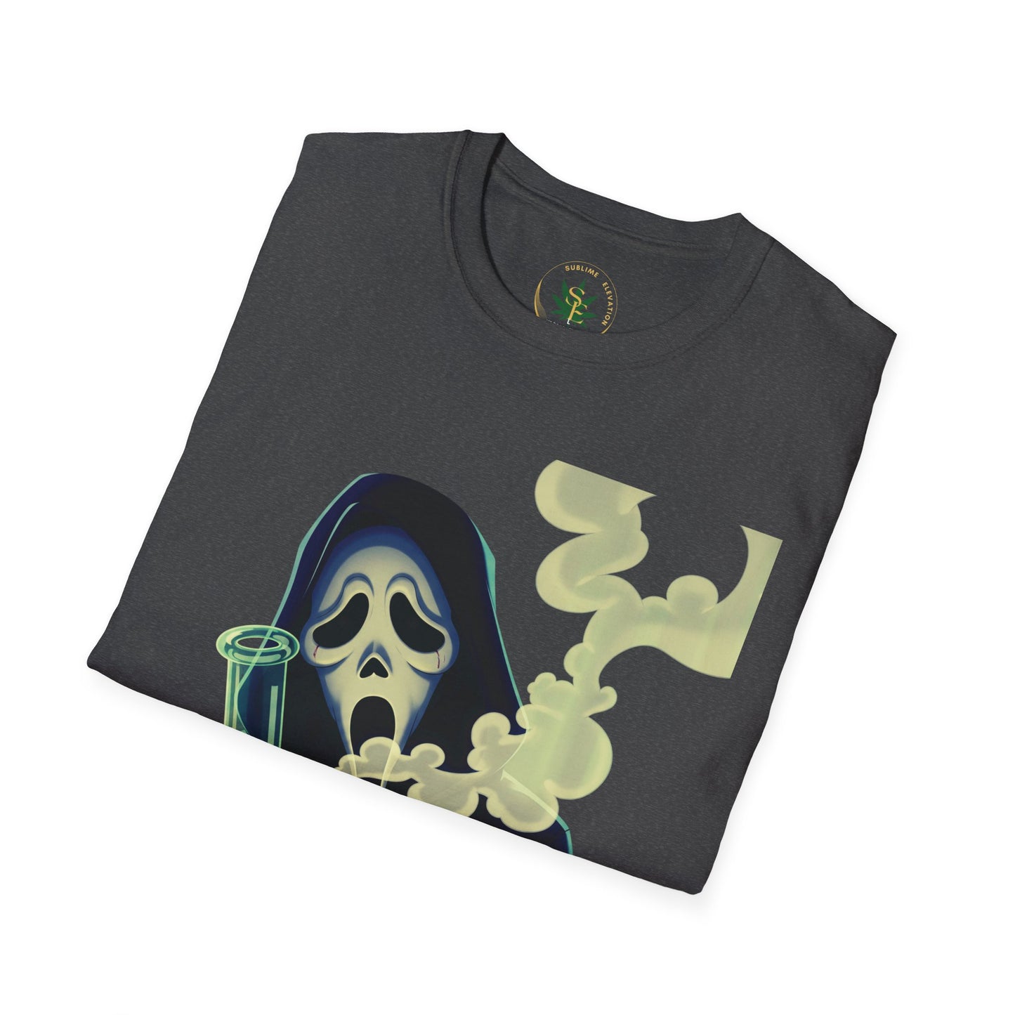 Happy Halloweed Spooky Unisex T-Shirt, Halloween Apparel, Casual Costume, Stoner Gift, Party Shirt, Unique Graphic Tee