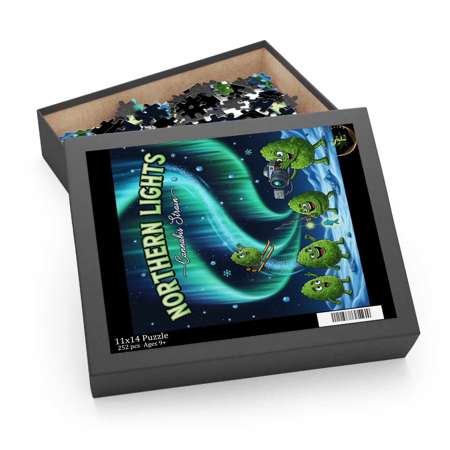 Northern Lights Cannabis Strain Puzzle | 120, 252, 500-Piece