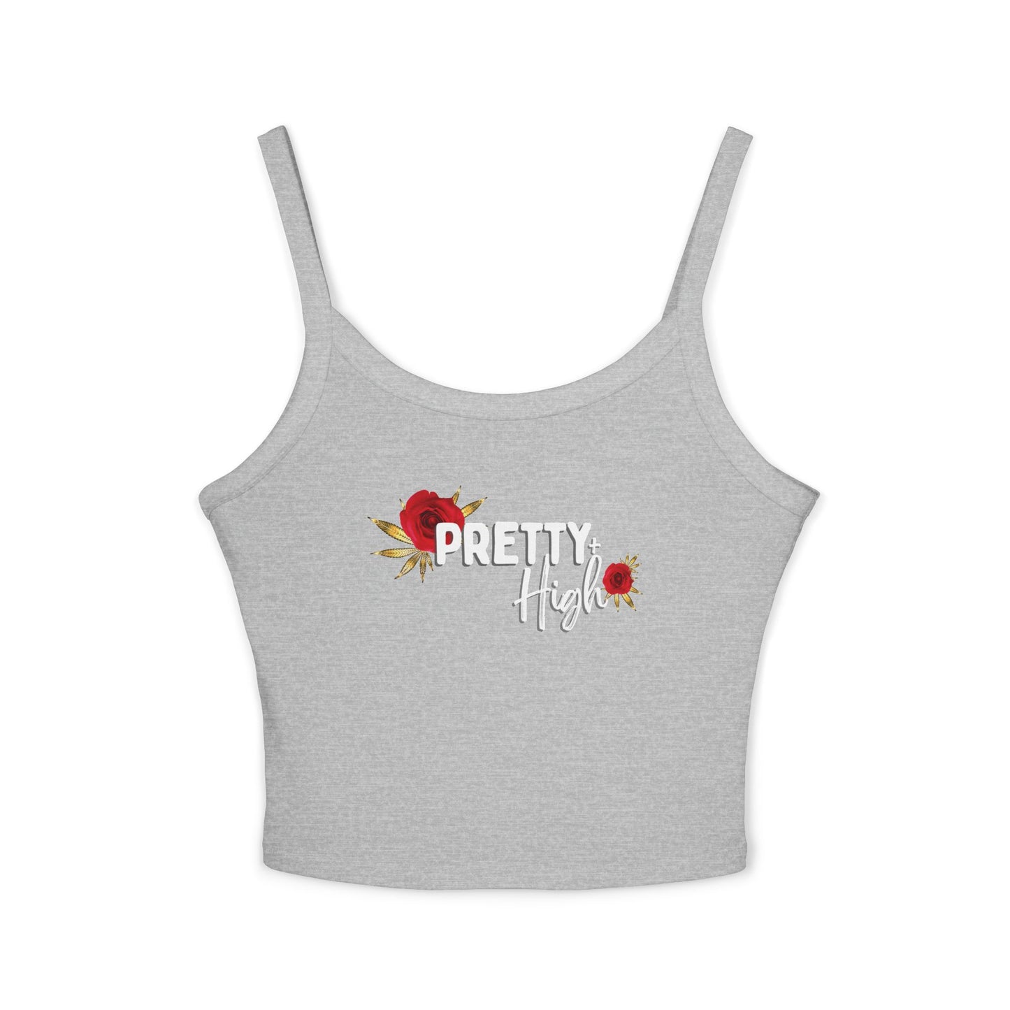 Pretty & High Floral Women's Spaghetti Strap Tank Top