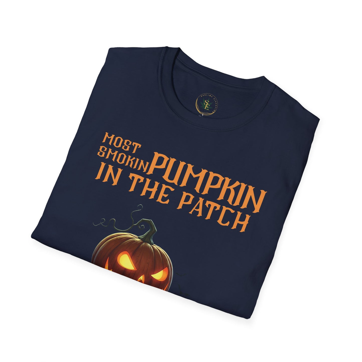 "Most Smokin Pumkin in the Patch" Funny Halloween Tee