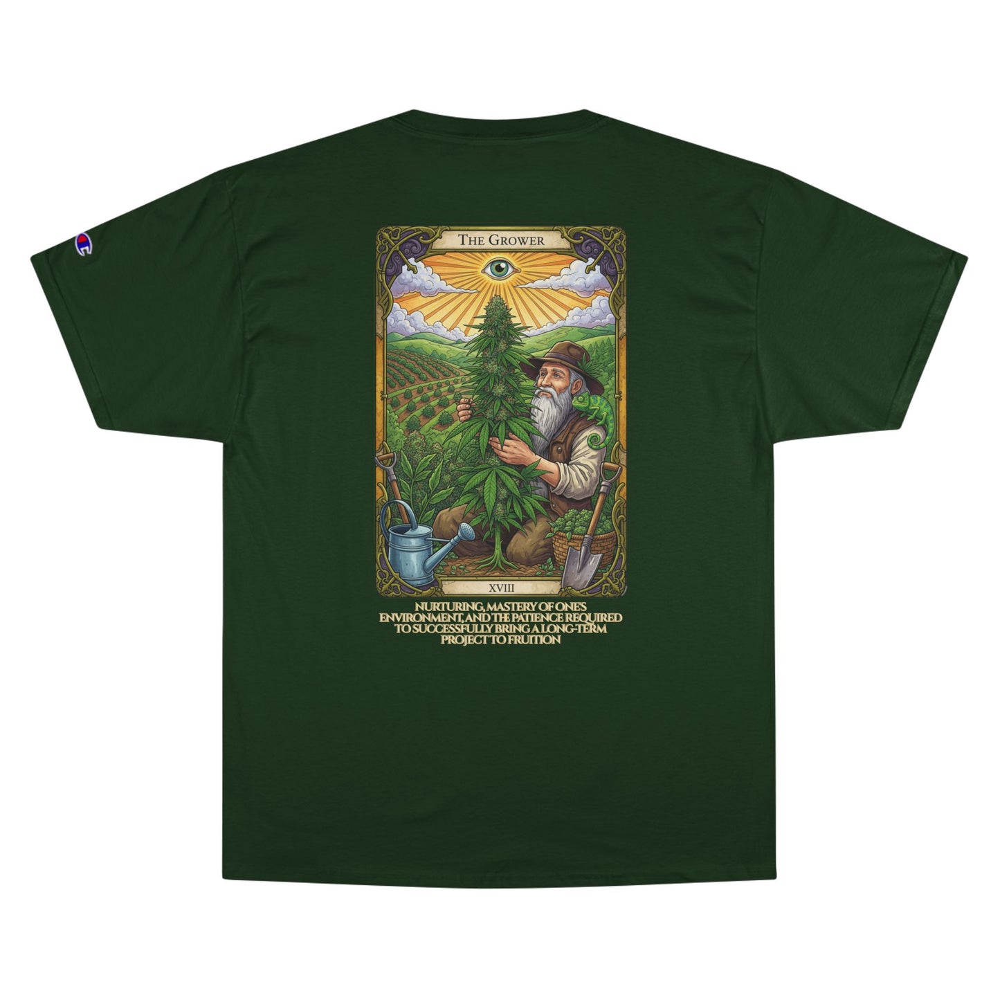 The Grower Vintage Champion T-Shirt, Gardening Shirt, Eco-Friendly Apparel, Gift for Plant Lovers, Festival Outfit. Stoner Tee