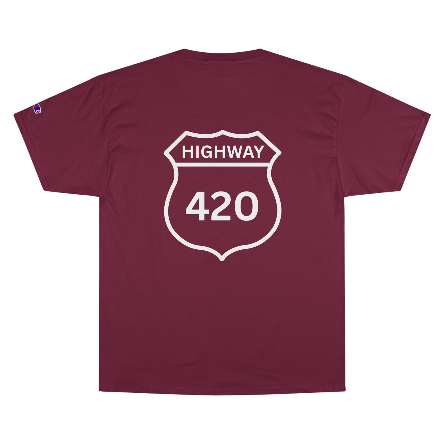 Retro Highway 420 Champion T-Shirt